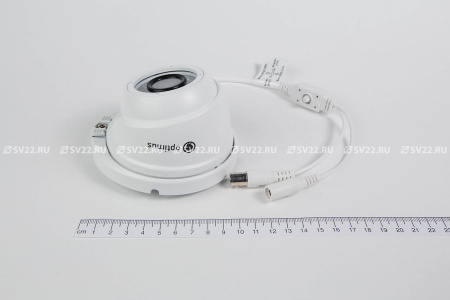 AHD-H045.0(2.8)_V.2 уличная купольная всепогодная мультиформатная камера видеонаблюдения Optimus