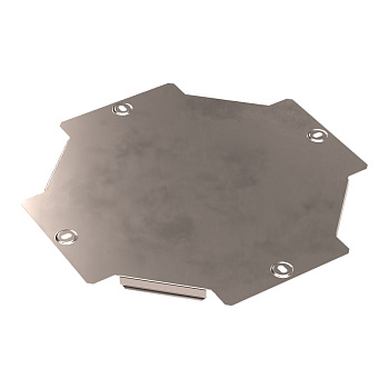 PR16.3255 Крышка ответвителя Х-образного Стандарт INOX (AISI 409) 150 Промрукав