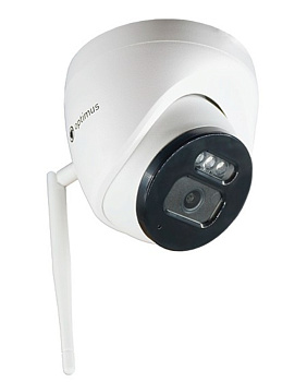 IP-H045.0(2.8)MW_V.2 купольная уличная IP камера видеонаблюдения с встроенным микрофоном WI-FI Optimus