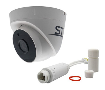 ST-SX4542 POE LIGHT 4Мп (2,8мм) купольная внутренняя IP-камера видеонаблюдения Space Technology