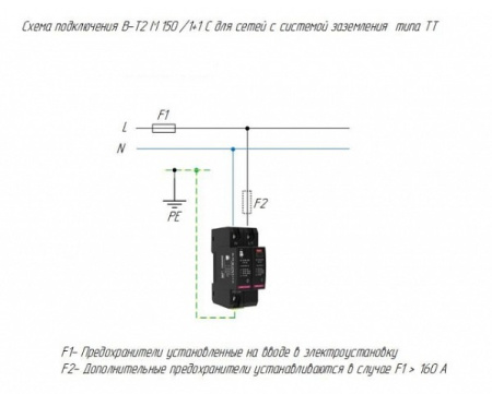 В-Т2 М 275 С однополюсное устройство защитное УЗИП ХАКЕЛЬ