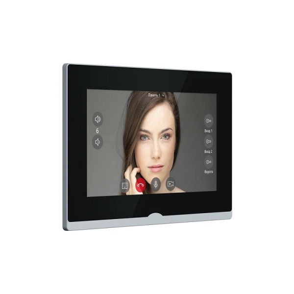 IMPULSE 7 IP WIFI BLACK IP (ver.4051) видеодомофон с сенсорным дисплеем 7" NOVIcam