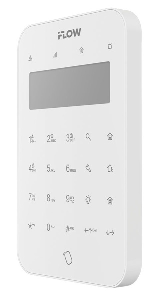 F-PK-LT401M (Аналог DS-K1T321MFWX) беспроводная LCD клавиатура iFLOW