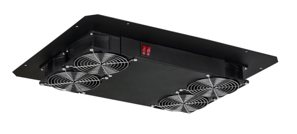 TLK-FAN4-BK вентиляторный блок TLK для напольных шкафов серий TFR, TFL, TFE