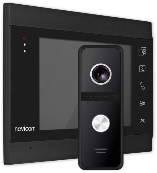 DARK MAGIC 7C KIT (ver.4222) комплект из 7" монитора и вызывной панели NOVIcam