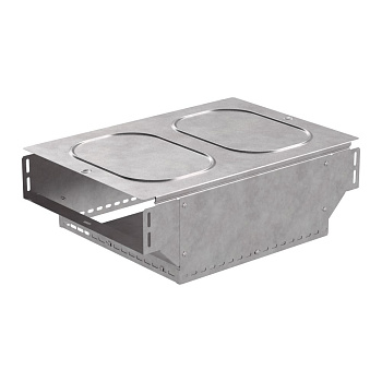 PR16.0970 Ответвитель Т-образный вертикальный с крышкой Стандарт 400х100 Промрукав