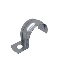 850-009 скоба металлическая однолапковая 38-40 мм под саморез (50шт упаковка) ПожТехКабель PTK-Accessories 