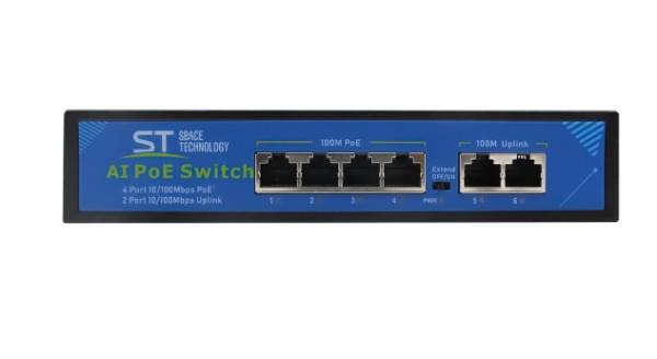ST-S46POE (версия 4) PRO сетевой PoE коммутатор Space Technology