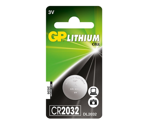 Элемент питания GP Lithium CR2032