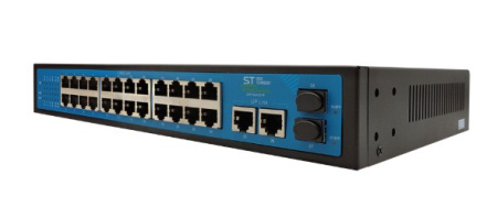 ST-S242POE (24G/2G/2S/340W/A)PRO (версия 2) сетевой PoE коммутатор Space Technology