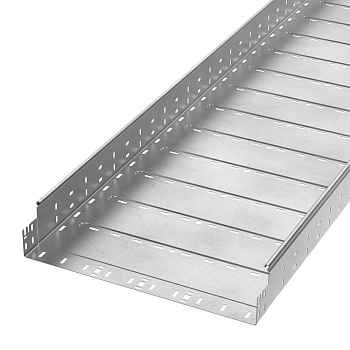 PR16.13358 лоток перфорированный Профи INOX (AISI 304) 500х100х6000 (1,0 мм) (12 м/уп) Промрукав