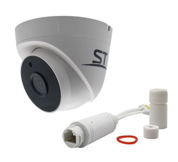 ST-SX4542 POE LIGHT 4Мп (3,6мм) купольная внутренняя IP-камера видеонаблюдения Space Technology