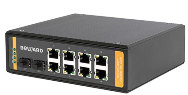 STP-0802HPv2 неуправляемый PoE-коммутатор Beward