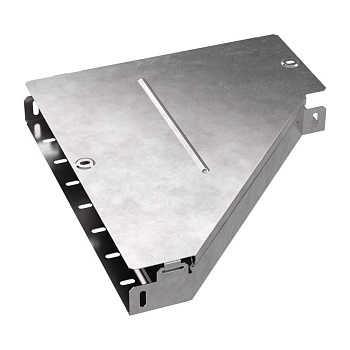 PR16.0679 Переходник левый с крышкой Стандарт 400х150х50 Промрукав