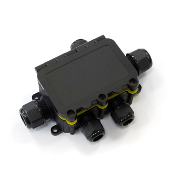 PR08.13154 распределительная коробка с откидной крышкой 5-вводная Промрукав