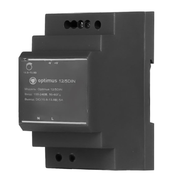 12/5DIN блок питания Optimus