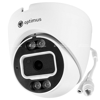 IP-S022.1(2.8)MP_V.2 внутренняя купольная IP-камера видеонаблюдения с встроенным микрофоном Optimus