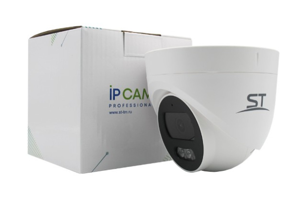 ST-SF2902 FORT 2Мп (2,8mm) купольная внутренняя IP камера видеонаблюдения с встроенным микрофоном Space Technology