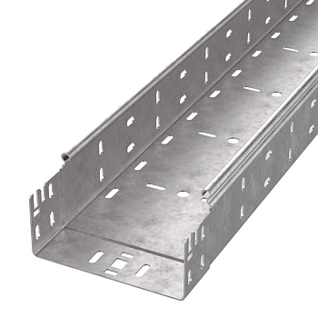 PR16.13159 лоток перфорированный Профи HDZ 150х80х3000 (1,0 мм) (6 м/уп) Промрукав