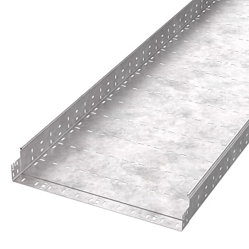 PR16.13256 лоток перфорированный Профи HDZ 600х100х3000 (1,5 мм) (6 м/уп) Промрукав