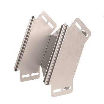 PR16.2962 угол вертикальный внешний 45 градусов Стандарт INOX (AISI 409) 150х80 Промрукав