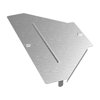 PR16.2037 крышка переходника симметричного Стандарт HDZ 500х200 Промрукав