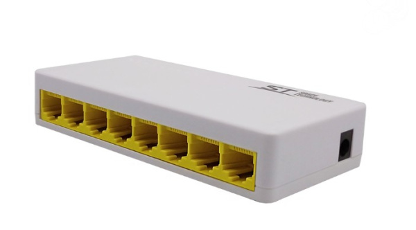 ST-GS80 версия 2 сетевой 8-ми портовый коммутатор Space Technology