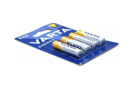 Батарея Varta Energy LR03 BL4 Alkaline AAA (4шт) блистер 04103213414