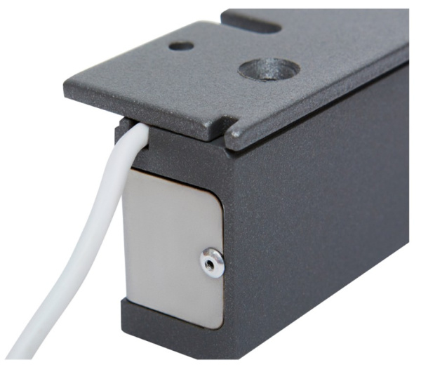 ML-200K-3 Premium Grey с уголком (серый) Замок электромагнитный ACCORDTEC