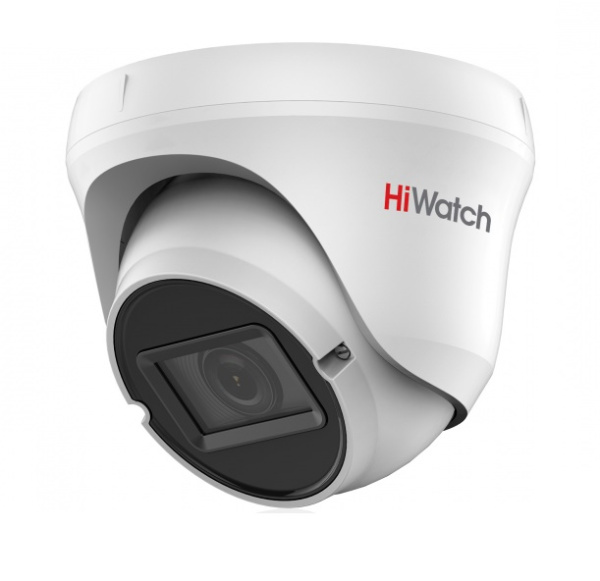 HDC-T020-P(B)(2.8mm) 2Мп уличная купольная всепогодная мультиформатная камера видеонаблюдения HD-TVI HiWatch
