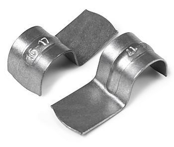 850-055 Скоба металлическая однолапковая без отверстия для монтажного писто 19-20 мм пр. (100 шт/уп) ПожТехКабель 850-055 Скоба металлическая однолапковая без отверстия для монтажного писто 19-20 мм пр. (100 шт/уп) ПожТехКабель