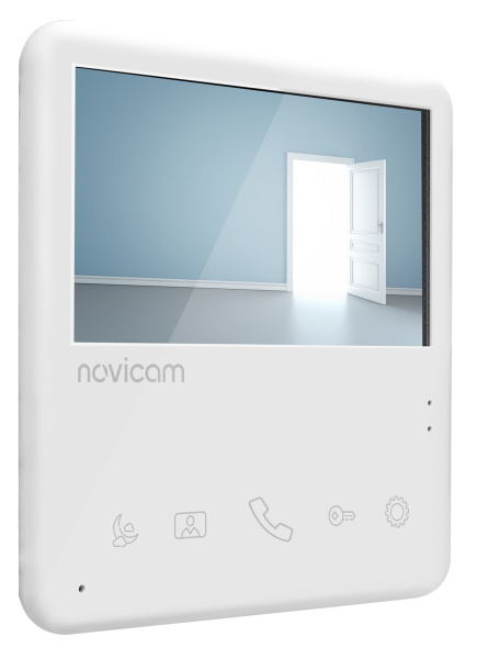 UNIT 4 KIT (ver.4901) комплект видеодомофона 4,3'' c вызывной панелью Novicam
