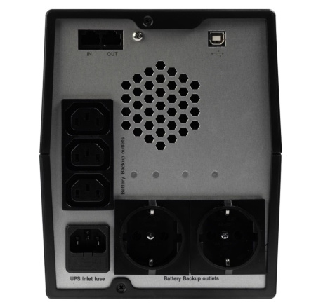 UPS UNI PRO 1500 ИБП линейно-интерактивный, чистый синус, мощность 1500/1050 ВА/Вт SMARTWATT