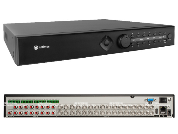 AHDR-4016_V.1 цифровой гибридный видеорегистратор 16-ти канальный Optimus