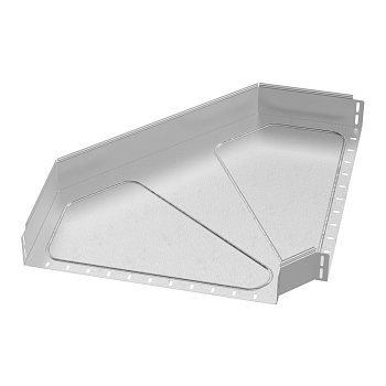 PR16.1656 Угол горизонтальный 90 градусов Стандарт HDZ 600х100 Промрукав