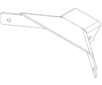 PERCo-MB-16.1 накладка трехсторонняя для стыковки турникета PERCo