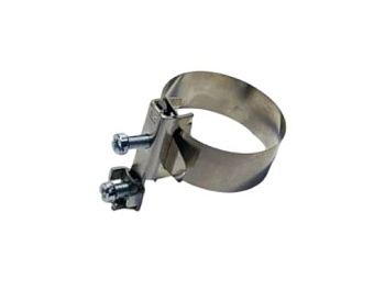 812-721 хомут заземления для металлорукава d 5-25мм нерж. Сталь (10 шт/уп) ПожТехКабель