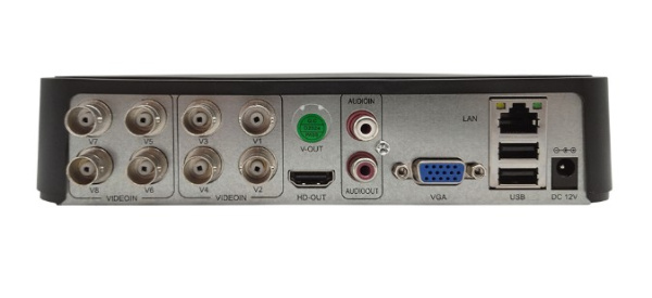 ST-HVR-S0805X20 8-канальный LIGHT видеорегистратор цифровой, гибридный Space Technology