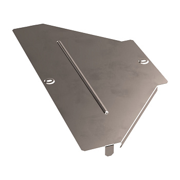 PR16.6111 крышка переходника симметричного Стандарт INOX (AISI 409) 500х200 Промрукав