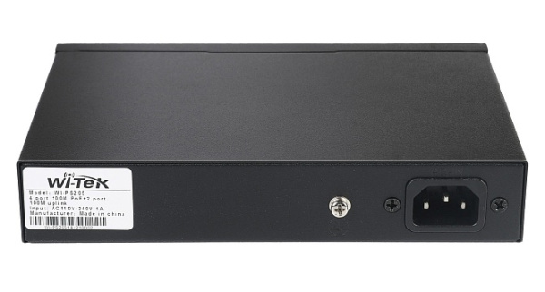 WI-PS205 v2 неуправляемый коммутатор с функцией PoE Wi-Tek