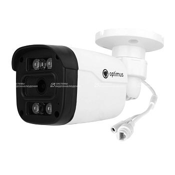IP-E012.1(2.8)MPE_V.1 уличная всепогодная IP-камера видеонаблюдения с встроенным микрофоном Optimus