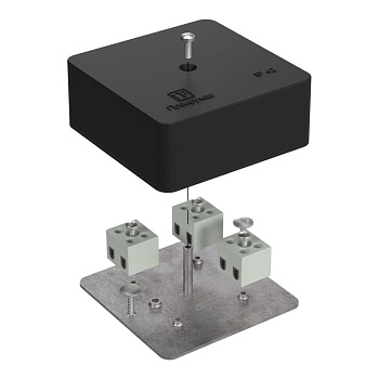 40-0450-9005-FR2.5-6 коробка огнестойкая для кабель-канала 40-0450-FR2.5-6 Е15-Е120 RAL9005 75х75х30 (87 шт/кор) Промрукав