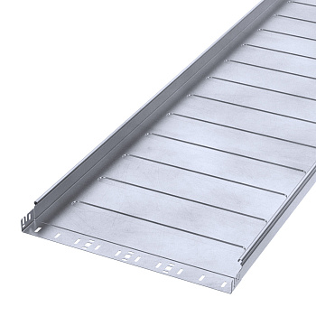 PR16.13737 лоток неперфорированный Профи INOX (AISI 316) 500х50х6000 (1,2 мм) (12 м/уп) Промрукав