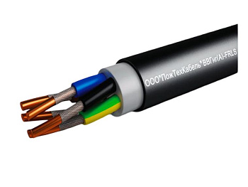 ВВГнг(А)-FRLS 3x1.5 (N,PE)-0,66 кабель силовой огнестойкий не распространяющий горения ПожТехКабель