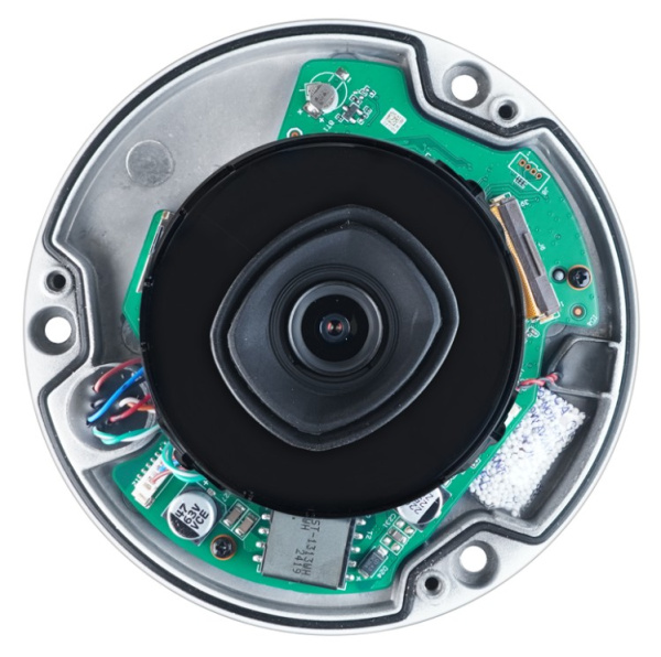 VCI–222 купольная антивандальная уличная всепогодная IP-камера видеонаблюдения с встроенным микрофоном Болид