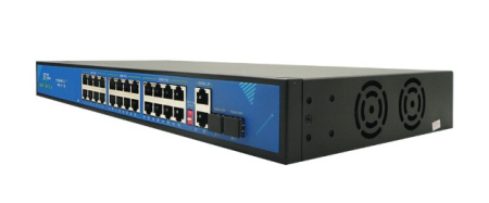 ST-S240POE (2G/2S/300W/А) PRO (версия 4) коммутатор на 24 PoE порта Space Technology