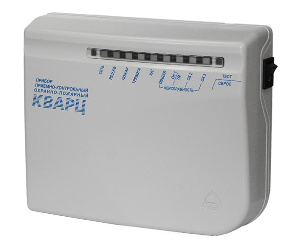 КВАРЦ прибор приемно-контрольный охранно-пожарный