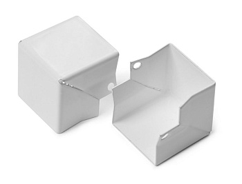 525-022 накладка 90 на угол наружный для ККМОМ 25х25 ПожТехКабель