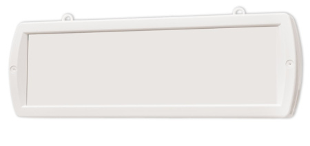 Т 220-РИП-ОП "Выход" (односторонний, подвесной) оповещатель охранно-пожарный световой с резервным источником питания (табло) SLT