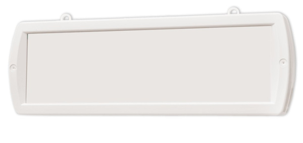 Т 220-РИП-ОП "Выход" (односторонний, подвесной) оповещатель охранно-пожарный световой с резервным источником питания (табло) SLT